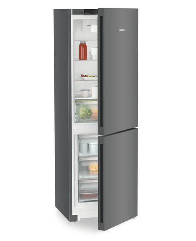 Ⓜ️🔵🔵🔵 LIEBHERR CNdgc 5203 Pure NoFrost - Frigorifero combinato, GARANZIA 10 ANNI INCLUSA, frigo-congelatore con EasyFresh e NoFrost, Grigio Scuro, 185,5 x 60 cm, Nuova classe C
