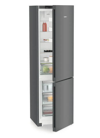 Ⓜ️🔵🔵🔵 LIEBHERR CNdgc 5703 Pure NoFrost - Frigorifero combinato, GARANZIA 10 ANNI INCLUSA, frigo-congelatore con EasyFresh e NoFrost, Grigio Scuro, 201,5 x 60 cm, Nuova classe C