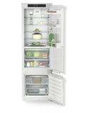 Ⓜ️🔵🔵🔵 LIEBHERR ICBbi 5122 plus BioFresh - Frigorifero combinato da incasso con BioFresh e SmartFrost, GARANZIA 10 ANNI INCLUSA* originale LIEBHERR, Combinazione frigo sopra e congelatore sotto, porta autoportante, 177 x 60 cm, Nuova classe B