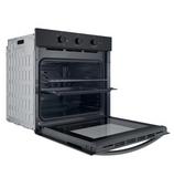 Ⓜ️🔵🔵🔵 Indesit IO235HB - Forno elettrico da incasso, nero, multifunzione, 66 litri, Classe A