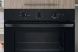 Ⓜ️🔵🔵🔵 Indesit IO235HB - Forno elettrico da incasso, nero, multifunzione, 66 litri, Classe A