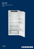 Ⓜ️🔵🔵🔵 LIEBHERR IRe 4100 pure - Frigorifero monoporta da incasso con EasyFresh, GARANZIA 10 ANNI INCLUSA* originale LIEBHERR, porta autoportante, bianco, 122 x 60 cm, Nuova classe E
