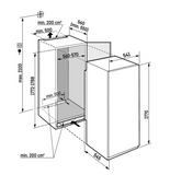 Ⓜ️🔵🔵🔵 LIEBHERR IRSe 5100 pure - Frigorifero monoporta da incasso con EasyFresh, GARANZIA 10 ANNI INCLUSA* originale LIEBHERR, porta a traino, bianco, 177 x 60 cm, Nuova classe E