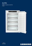 Ⓜ️🔵🔵🔵 LIEBHERR IFd 3904 pure - Congelatore verticale da incasso con SmartFrost, GARANZIA 10 ANNI INCLUSA* originale LIEBHERR, porta autoportante, bianco, 87 x 60 cm, Nuova classe D
