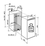 Ⓜ️🔵🔵🔵 LIEBHERR SIFNdi 4556 prime NoFrost - Congelatore verticale da incasso con NoFrost, GARANZIA 10 ANNI INCLUSA* originale LIEBHERR, porta autoportante, bianco, 140 x 60 cm, Nuova classe D