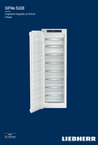 Ⓜ️🔵🔵🔵 LIEBHERR SIFNe 5108 pure NoFrost - Congelatore verticale da incasso con NoFrost, GARANZIA 10 ANNI INCLUSA* originale LIEBHERR, porta autoportante, bianco, 177 x 60 cm, Nuova classe E