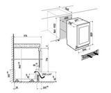 Ⓜ️🔵🔵🔵 LIEBHERR UBCgb 3731 plus - Frigorifero per bevande sottopiano da incasso con porta a vetro GlassBlack, GARANZIA 10 ANNI INCLUSA* originale LIEBHERR, Nero e Vetro, 86 x 60 cm, Nuova classe B