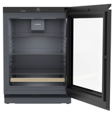 Ⓜ️🔵🔵🔵 LIEBHERR UBCgb 3731 plus - Frigorifero per bevande sottopiano da incasso con porta a vetro GlassBlack, GARANZIA 10 ANNI INCLUSA* originale LIEBHERR, Nero e Vetro, 86 x 60 cm, Nuova classe B