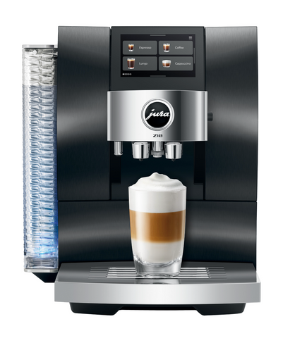 Ⓜ️🔵🔵🔵 JURA Z10 Aluminium Black (EB) - Macchina da caffè espresso COMPLETAMENTE AUTOMATICA, colore Aluminium Black, 51 Bevande, anche con latte, Sweet Foam, Cold Brew, Light Brew