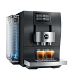 Ⓜ️🔵🔵🔵 JURA Z10 Aluminium Black (EB) - Macchina da caffè espresso COMPLETAMENTE AUTOMATICA, colore Aluminium Black, 51 Bevande, anche con latte, Sweet Foam, Cold Brew, Light Brew