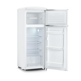 Ⓜ️🔵🔵🔵 SEVERIN RKG 8957 - Frigorifero Retrò doppia porta, BIANCO, 208 litri 55 cm, Nuova classe D