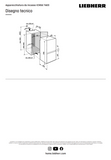 Ⓜ️🔵🔵🔵 LIEBHERR ICNSd 7603 pure NoFrost - Frigorifero combinato da incasso XXL con EasyFresh e NoFrost, GARANZIA 10 ANNI INCLUSA* originale LIEBHERR, Combinazione frigo sopra e congelatore sotto, porta a traino, 194-195 x 71-72 cm, Nuova classe D