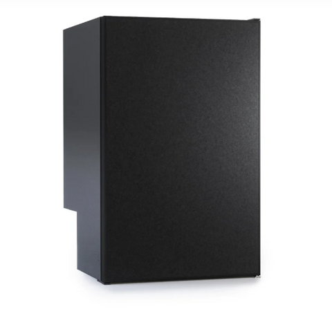 Ⓜ️🔵🔵🔵 Vitrifrigo C115I - Minibar a compressore, Monoporta frontale, 115 Litri, Colore nero, Serie OFFICE, Vano freezer, Classe F