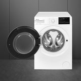 Ⓜ️🔵🔵🔵 Smeg WN04SEA - Lavatrice, Libera Installazione, Bianco, 10 Kg, Nuova classe A