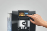 Ⓜ️🔵🔵🔵 JURA Z10 Diamond Black - Macchina da caffè espresso COMPLETAMENTE AUTOMATICA, colore Diamond Black, 51 Bevande, anche con latte, Sweet Foam, Cold Brew, Light Brew