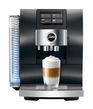 Ⓜ️🔵🔵🔵 JURA Z10 Aluminium Black (EB) - Macchina da caffè espresso COMPLETAMENTE AUTOMATICA, colore Aluminium Black, 51 Bevande, anche con latte, Sweet Foam, Cold Brew, Light Brew