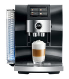 Ⓜ️🔵🔵🔵 JURA Z10 Diamond Black - Macchina da caffè espresso COMPLETAMENTE AUTOMATICA, colore Diamond Black, 51 Bevande, anche con latte, Sweet Foam, Cold Brew, Light Brew