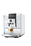 Ⓜ️🔵🔵🔵 JURA Z10 Diamond White - Macchina da caffè espresso COMPLETAMENTE AUTOMATICA, colore Diamond White, 51 Bevande, anche con latte, Sweet Foam, Cold Brew, Light Brew