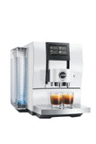 Ⓜ️🔵🔵🔵 JURA Z10 Diamond White - Macchina da caffè espresso COMPLETAMENTE AUTOMATICA, colore Diamond White, 51 Bevande, anche con latte, Sweet Foam, Cold Brew, Light Brew