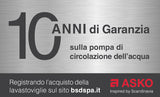 Ⓜ️🔵🔵🔵 ASKO DFI 8447 D - Lavastoviglie da incasso a scomparsa totale XL, 10 anni di garanzia sulla pompa, COMPONENTI INTERNI IN ACCIAIO, 14 coperti, 3 cesti, apertura automatica, Nuova classe A