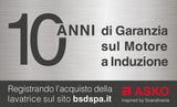 Ⓜ️🔵🔵🔵 ASKO W 4086 C.S/3 - Lavatrice 8 kg, ACCIAIO, 1600 giri, motore induzione, ZERO VIBRAZIONI anche in centrifuga al massimo, CHIUSURA ERMETICA IN ACCIAIO SENZA GUARNIZIONE IN GOMMA quindi NIENTE MUFFA E DEPOSITI NELL'OBLÒ, Nuova classe A
