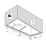 Ⓜ️🔵🔵🔵 Asko CCT 9051 S - Cappa a Soffitto, Acciaio, 90 cm, Incasso, Nuova Classe A++