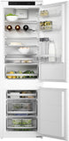 Ⓜ️🔵🔵🔵 ASKO RFN 31831 SEI - Frigorifero combinato da incasso, frigo sopra e congelatore sotto, vano congelatore No Frost, cerniere a traino, bianco, 60 x 178 cm, Nuova classe E