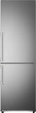 Ⓜ️🔵🔵🔵 ASKO RFC 286 KNBS1 - Frigorifero combinato, frigo sopra e congelatore sotto, Total No Frost, libera installazione (incassabile), ACCIAIO, 60 x 186 cm, Nuova classe B