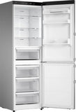 Ⓜ️🔵🔵🔵 ASKO RFC 286 KNBS1 - Frigorifero combinato, frigo sopra e congelatore sotto, Total No Frost, libera installazione (incassabile), ACCIAIO, 60 x 186 cm, Nuova classe B