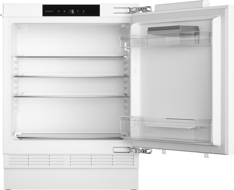 Ⓜ️🔵🔵🔵 ASKO R 22881 I - Frigorifero sottopiatto da incasso, tuttofrigo, cerniere autoportanti, bianco, 60 x 82 cm, Nuova classe D