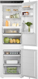 Ⓜ️🔵🔵🔵 ASKO RBC 276 SND1 - Frigorifero combinato da incasso, frigo sopra e congelatore sotto, vano congelatore No Frost, cerniere a traino, bianco, 60 x 178 cm, installabile come side-by-side, Nuova classe D
