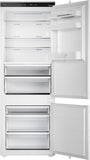 Ⓜ️🔵🔵🔵 ASKO RBC 297 SND1 - Frigorifero combinato da incasso, frigo sopra e congelatore sotto, vano congelatore No Frost, cerniere a traino, bianco, 70 x 194 cm, 372 litri, installabile come side-by-side, Nuova classe D