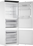 Ⓜ️🔵🔵🔵 ASKO RBC 297 SND1 - Frigorifero combinato da incasso, frigo sopra e congelatore sotto, vano congelatore No Frost, cerniere a traino, bianco, 70 x 194 cm, 372 litri, installabile come side-by-side, Nuova classe D