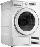 Ⓜ️🔵🔵🔵 ASKO T 308 HCW - Asciugatrice 8 kg, bianca, Cestello in Acciaio inox, TERZO ANNO DI GARANZIA GIÀ INCLUSO, Pompa di calore, Nuova classe C
