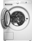 Ⓜ️🔵🔵🔵 ASKO W 1084 BW - Lavatrice 8 kg, bianca, 1400 giri, VASCA E CESTELLO IN ACCIAIO INOX, ZERO VIBRAZIONI anche in centrifuga al massimo, CHIUSURA ERMETICA IN ACCIAIO SENZA GUARNIZIONE IN GOMMA quindi NIENTE MUFFA E DEPOSITI NELL'OBLÒ, Nuova classe A