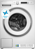Ⓜ️🔵🔵🔵 ASKO W 3096 CW - Lavatrice 9 kg, bianca, 1600 giri, VASCA E CESTELLO IN ACCIAIO INOX, ZERO VIBRAZIONI anche in centrifuga al massimo, CHIUSURA ERMETICA IN ACCIAIO SENZA GUARNIZIONE IN GOMMA quindi NIENTE MUFFA E DEPOSITI NELL'OBLÒ, Nuova classe A