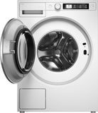 Ⓜ️🔵🔵🔵 ASKO W 5114 RXLW - Lavatrice 11 kg, bianca, 1400 giri, VASCA E CESTELLO IN ACCIAIO INOX, ZERO VIBRAZIONI anche in centrifuga al massimo, CHIUSURA ERMETICA IN ACCIAIO SENZA GUARNIZIONE IN GOMMA quindi NIENTE MUFFA E DEPOSITI NELL'OBLÒ, Nuova classe A