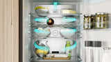 Ⓜ️🔵🔵🔵 ASKO RFN 232041 W - Frigorifero combinato, frigo sopra e congelatore sotto, Total No Frost, libera installazione (incassabile), BIANCO, 60 x 200 cm, Nuova classe C