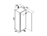 Ⓜ️🔵🔵🔵 LIEBHERR FNe 5006 pure NoFrost - Congelatore verticale con No Frost, GARANZIA 10 ANNI INCLUSA* originale LIEBHERR, libera installazione, bianco, 165,5 x 60 cm, Nuova classe E
