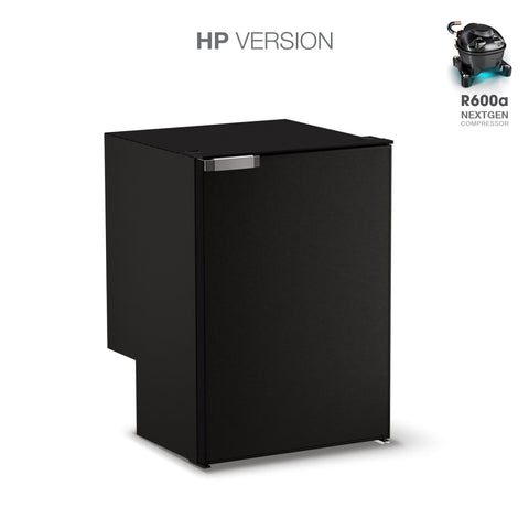 Ⓜ️🔵🔵🔵 Vitrifrigo C115i CHR HP - Frigo-Freezer, Porta singola, 115 Litri, Nero, Serie CHROMELOCK, Luce LED, Vent Position, A x L x P 76.6x52.5x56 cm