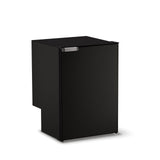 Ⓜ️🔵🔵🔵 Vitrifrigo C115i CHR - Frigo-Freezer, Porta singola, 115 Litri, Nero, Serie CHROMELOCK, Luce LED, Vent Position, A x L x P 76.6x52.5x56 cm