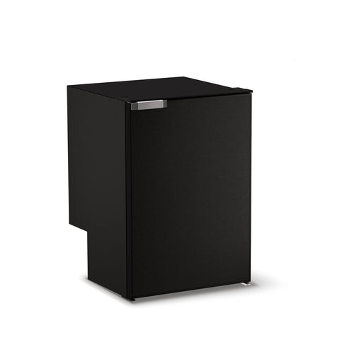 Ⓜ️🔵🔵🔵 Vitrifrigo C115i CHR - Frigo-Freezer, Porta singola, 115 Litri, Nero, Serie CHROMELOCK, Luce LED, Vent Position, A x L x P 76.6x52.5x56 cm