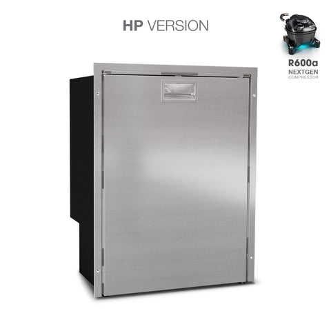 Ⓜ️🔵🔵🔵 Vitrifrigo C115iX OCX2 HP - Frigo-Freezer, Porta singola, 115 Litri, Acciaio Inox, Luce LED, Vent Position, A x L x P 79.3x58.8x55.7 cm