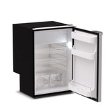 Ⓜ️🔵🔵🔵 Vitrifrigo C115i CHR - Frigo-Freezer, Porta singola, 115 Litri, Grigio, Serie CHROMELOCK, Luce LED, Vent Position, A x L x P 76.6x52.5x56 cm