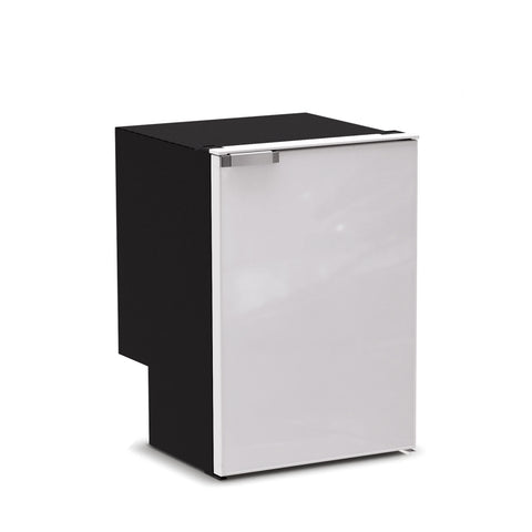 Ⓜ️🔵🔵🔵 Vitrifrigo C115i CHR - Frigo-Freezer, Porta singola, 115 Litri, Grigio, Serie CHROMELOCK, Luce LED, Vent Position, A x L x P 76.6x52.5x56 cm