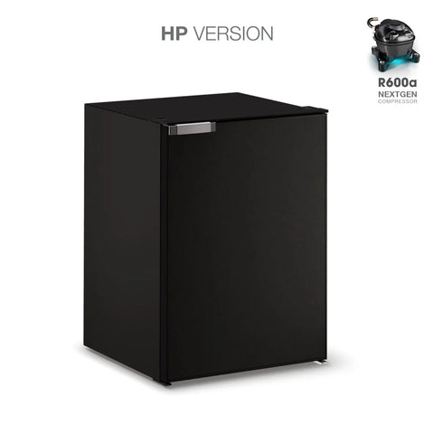 Ⓜ️🔵🔵🔵 Vitrifrigo C130L CHR HP - Frigo-Freezer, Porta singola, 130 Litri, Nero, Luce LED, Vent Position, A x L x P 76.7x52.5x56.5 cm