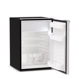 Ⓜ️🔵🔵🔵 Vitrifrigo C130L CHR - Frigo-Freezer, Porta singola, 130 Litri, Grigio, Luce LED, Vent Position, A x L x P 76.7x52.5x56.5 cm