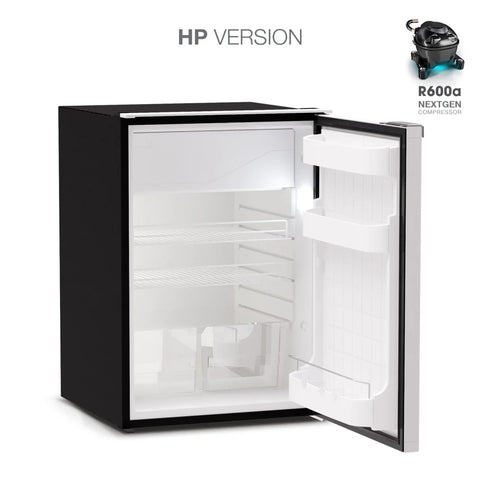 Ⓜ️🔵🔵🔵 Vitrifrigo C130L CHR HP - Frigo-Freezer, Porta singola, 130 Litri, Grigio, Luce LED, Vent Position, A x L x P 76.7x52.5x56.5 cm