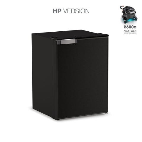 Ⓜ️🔵🔵🔵 Vitrifrigo C39i CHR HP - Frigo-Freezer, Porta singola, 39 Litri, Nero, Luce LED, Vent Position, A x L x P 54.7x39x39.7 cm