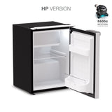Ⓜ️🔵🔵🔵 Vitrifrigo C39i CHR HP - Frigo-Freezer, Porta singola, 39 Litri, Grigio, Luce LED, Vent Position, A x L x P 54.7x39x39.7 cm